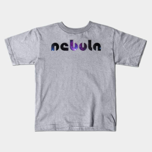 NEBULA Kids T-Shirt by afternoontees